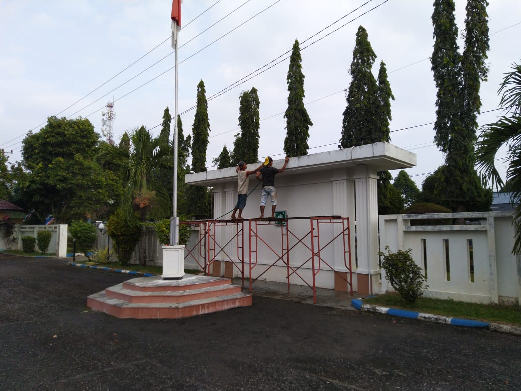 20180725 Pemeliharaan Pagar Kantor