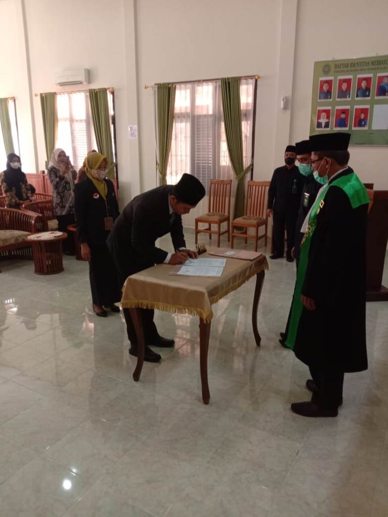 20210603 Pelantikan Panitera dan Panmud P 2021 2
