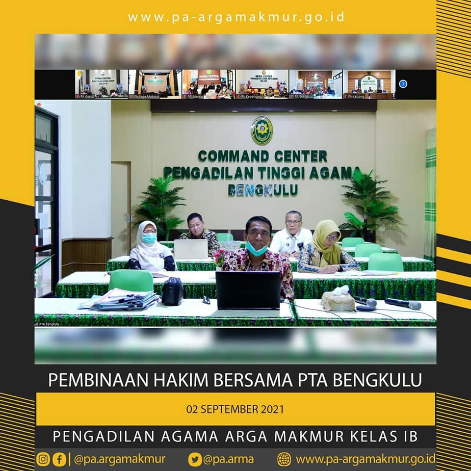 Pembinaan Hakim Bersama KPTA BKL 1