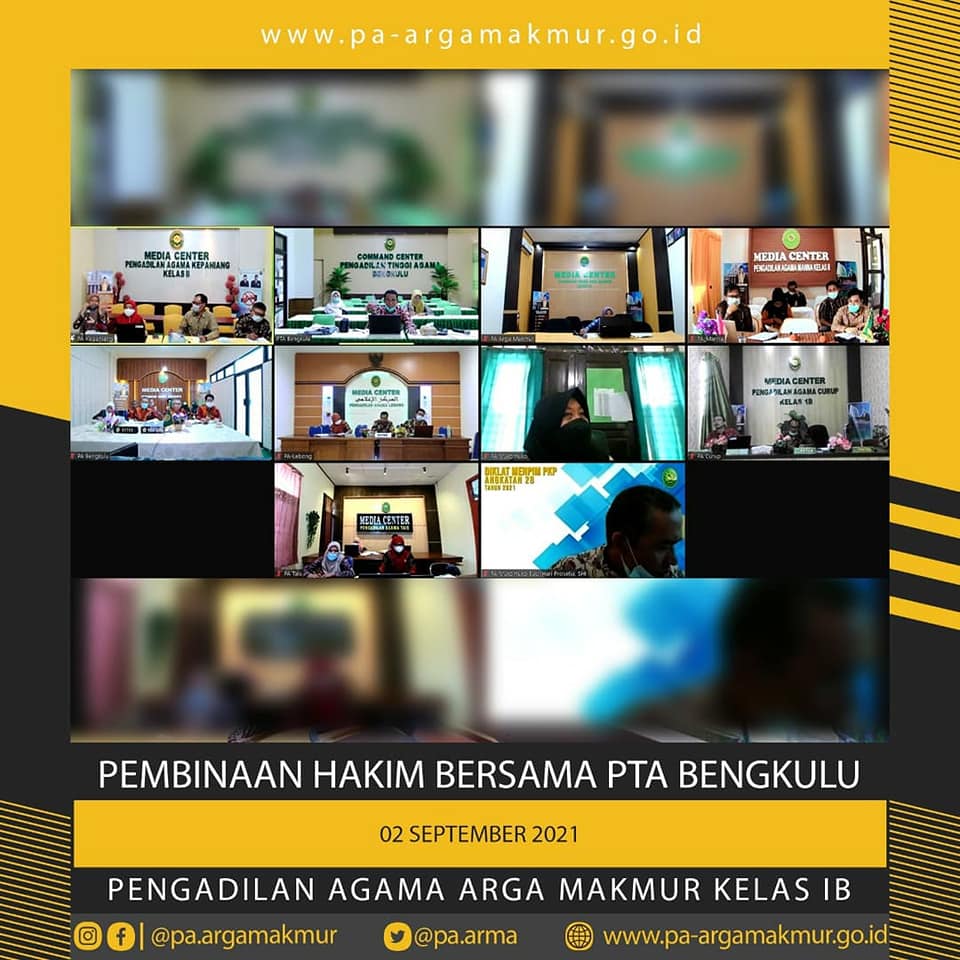 Pembinaan Hakim Bersama KPTA BKL 2