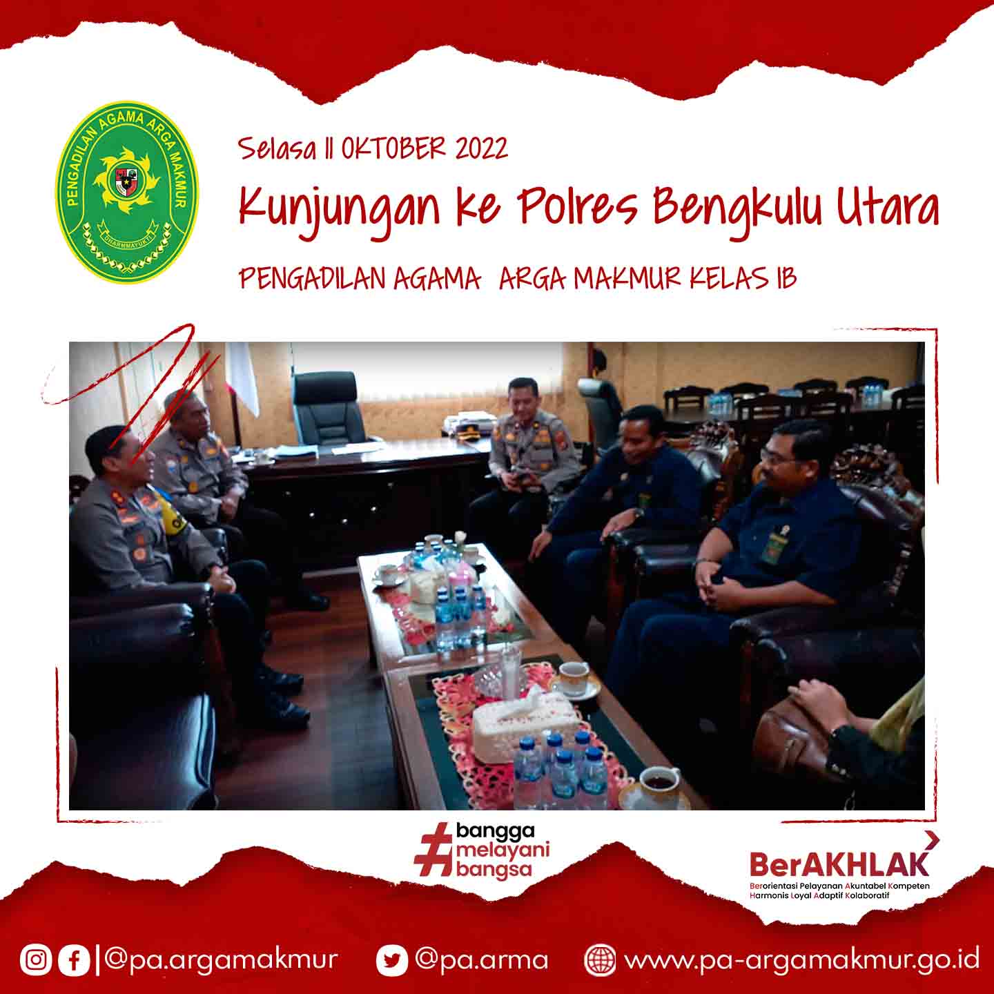 111022 Kunjungan ke polres bengkulu utara 4