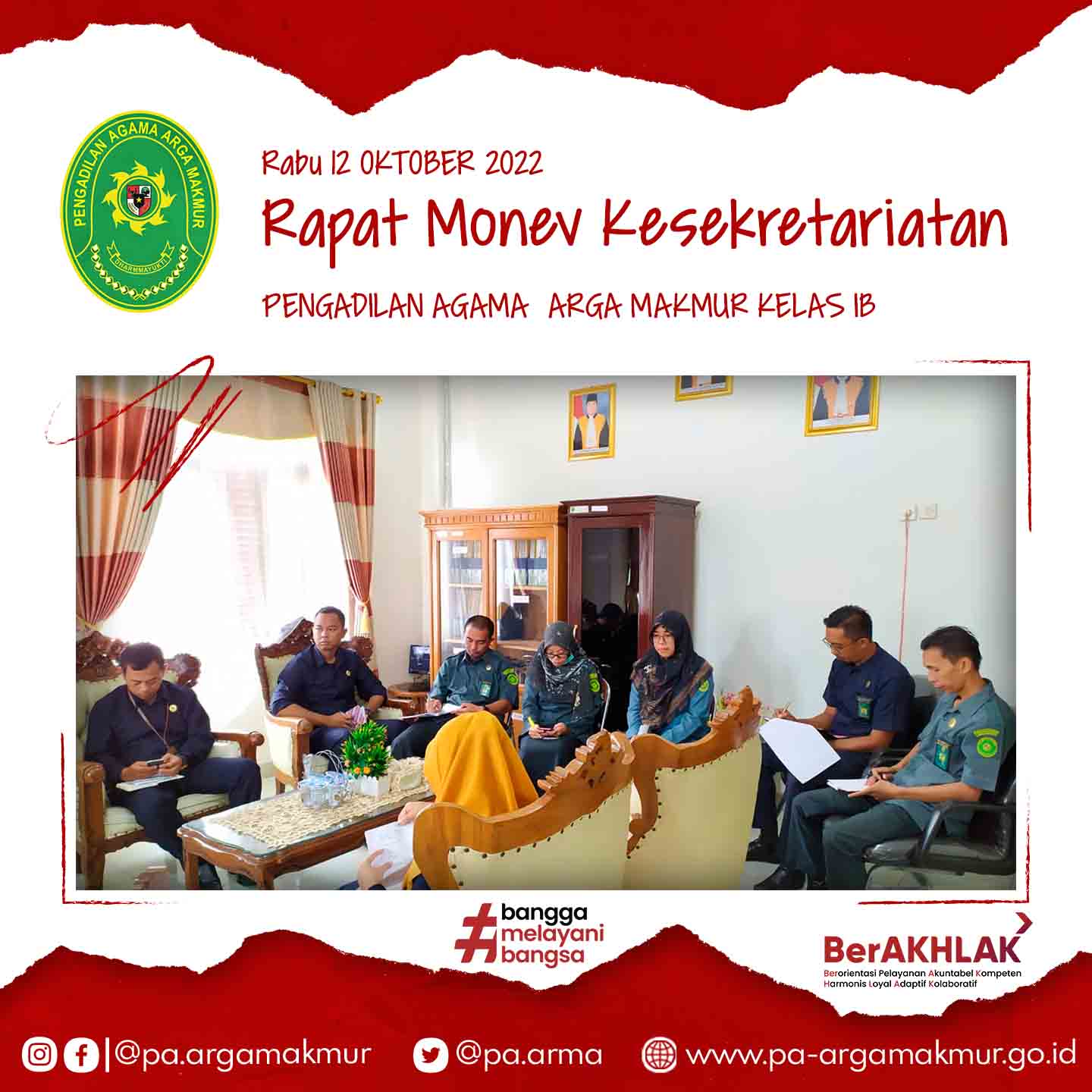 121022 Rapat kesekretariatan 2