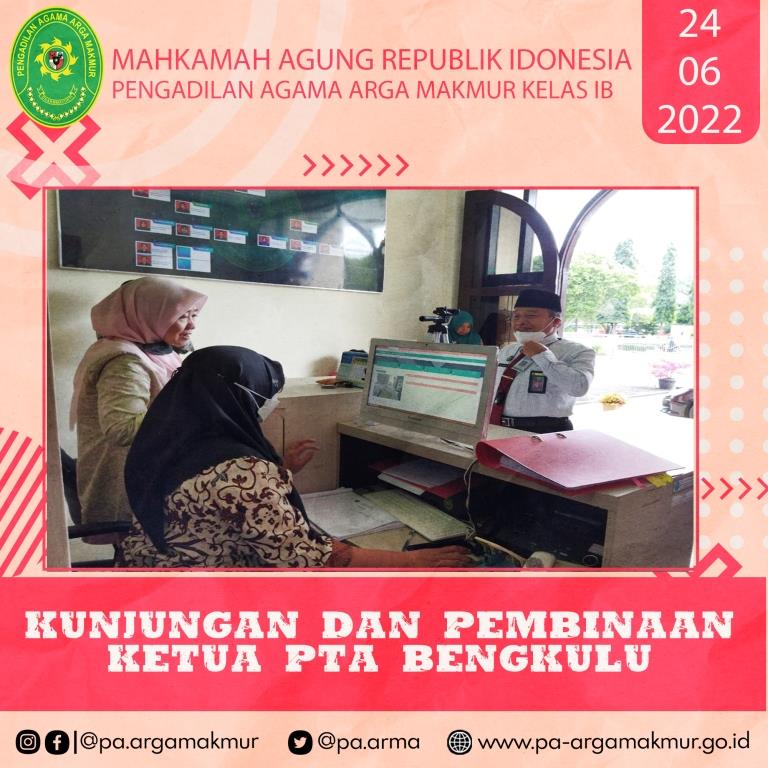 240622 Kunjungan dan Pembinaan KPTA Bengkulu 1