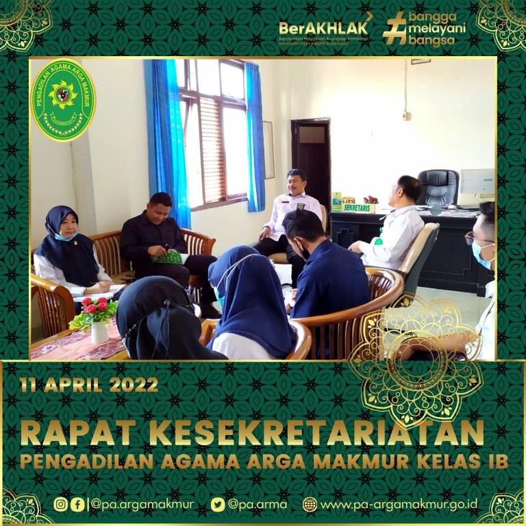 RAPAT KESEKRETARIATAN 2