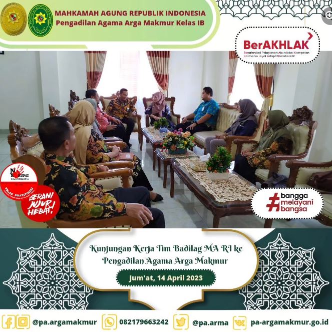 140423 Kunjungan Kerja Badilag 1