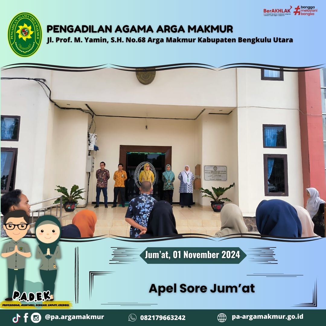 011124 Apel Sore Jumat