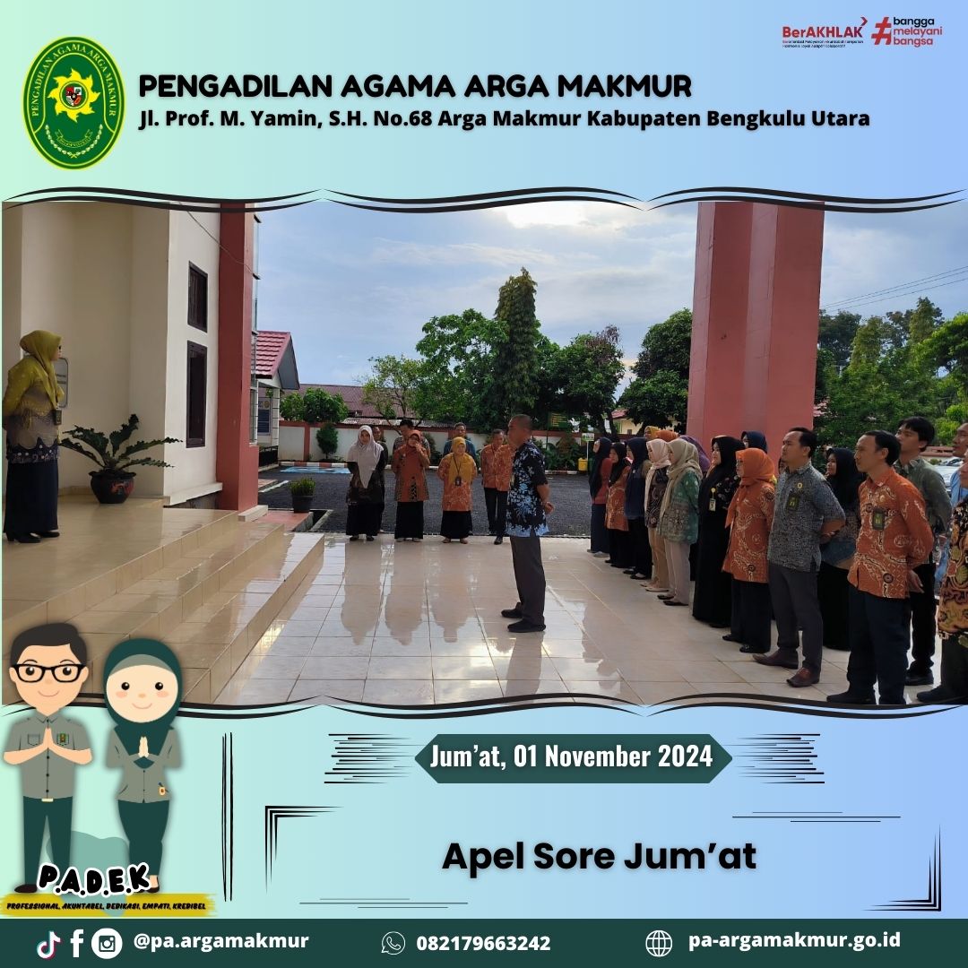 011124 Apel Sore Jumat 3