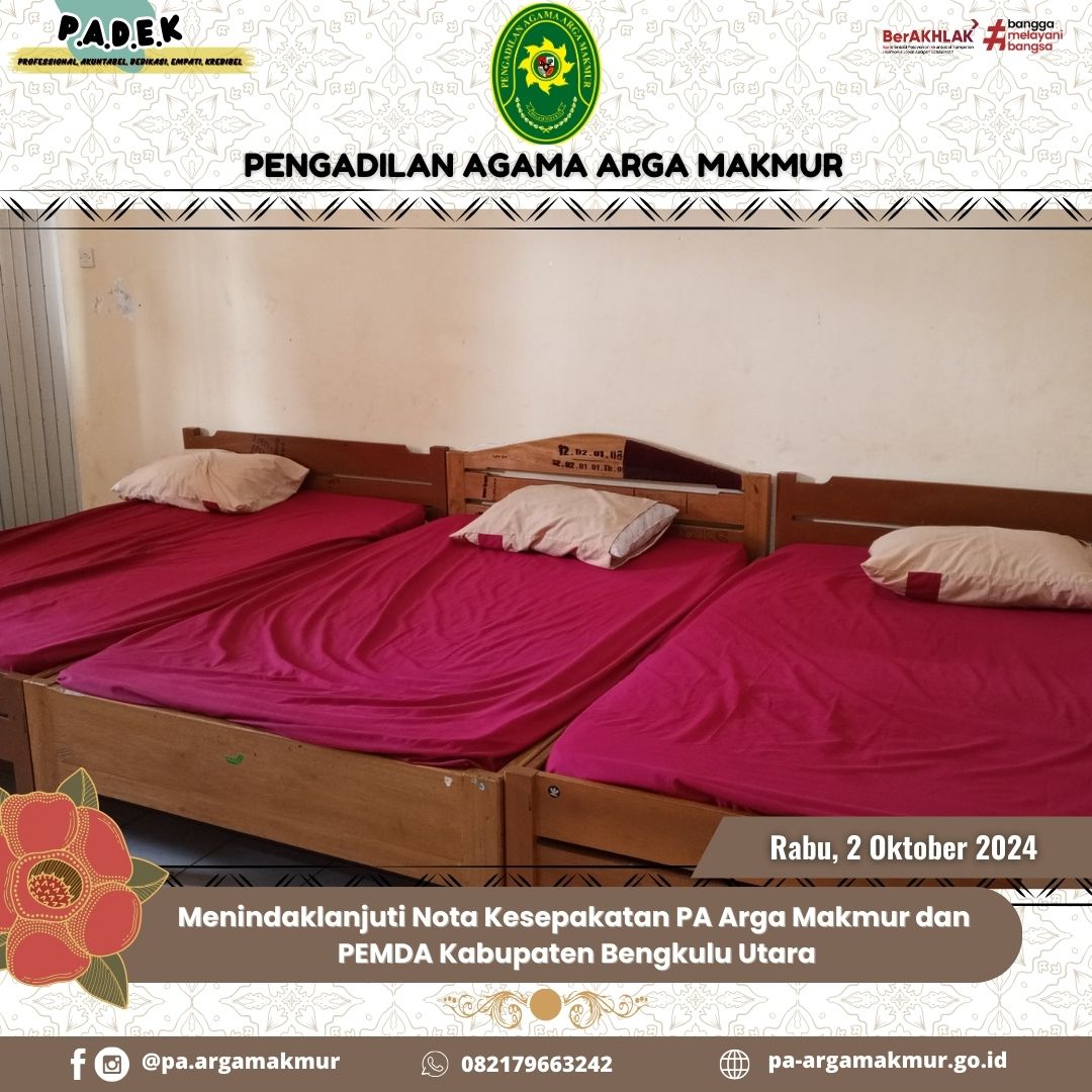 021024 Menindaklanjuti Nota Kesepakatan PA Arga Makmur dan PEMDA Kabupaten Bengkulu Utara 2