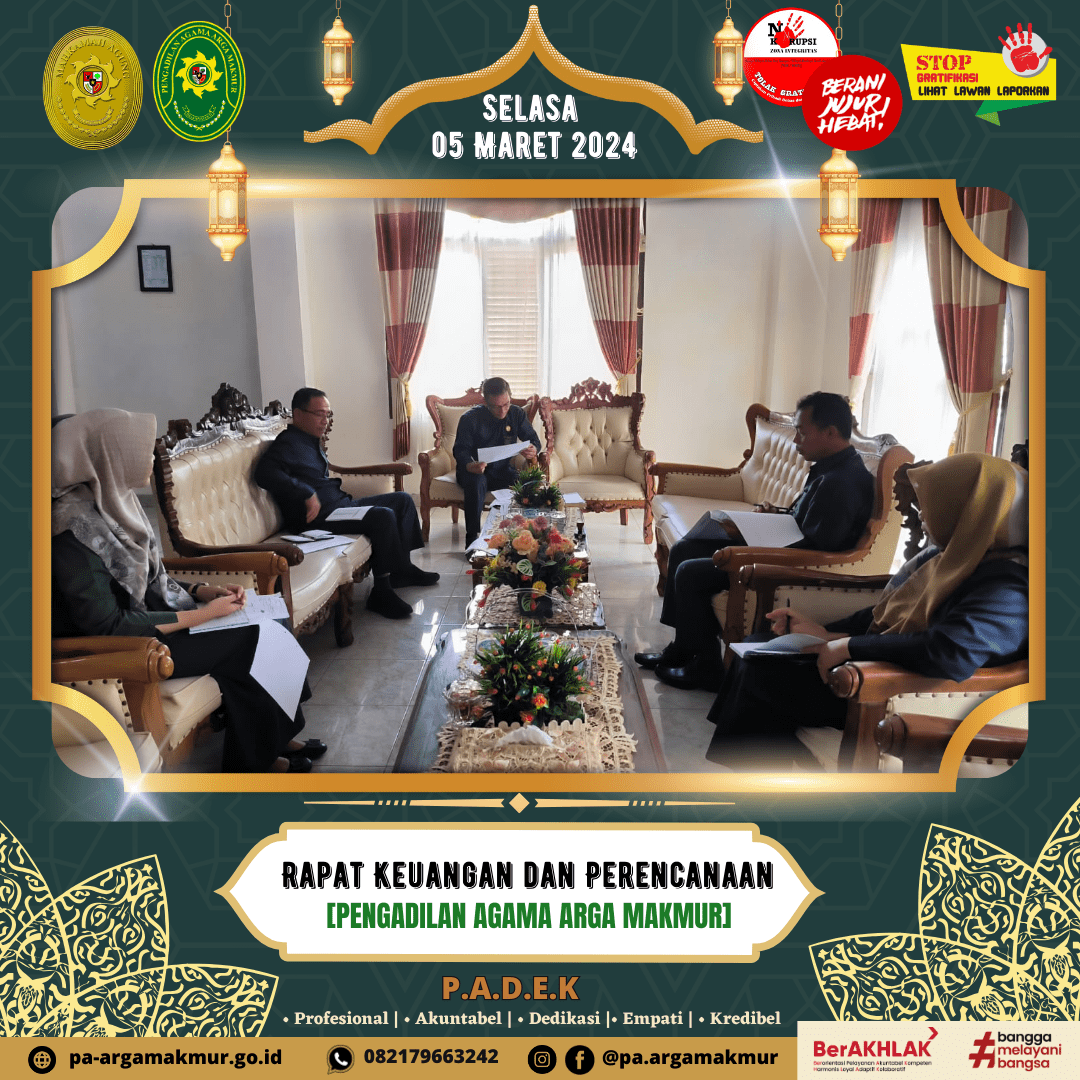 050324 Rapat bagian Perencaan dan Keuangan 1