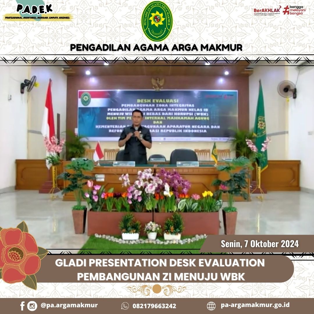 071024 Gladi Presentasi Desk Evaluasi ZI