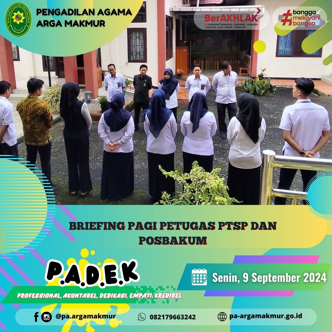090924 Briefing PTSP dan POSBAKUM