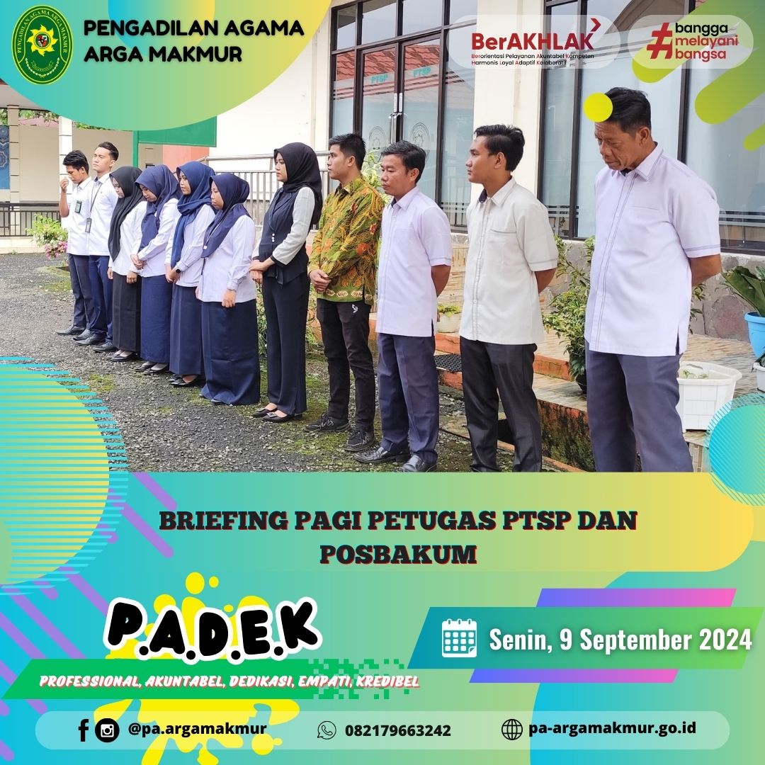 090924 Briefing PTSP dan POSBAKUM 2