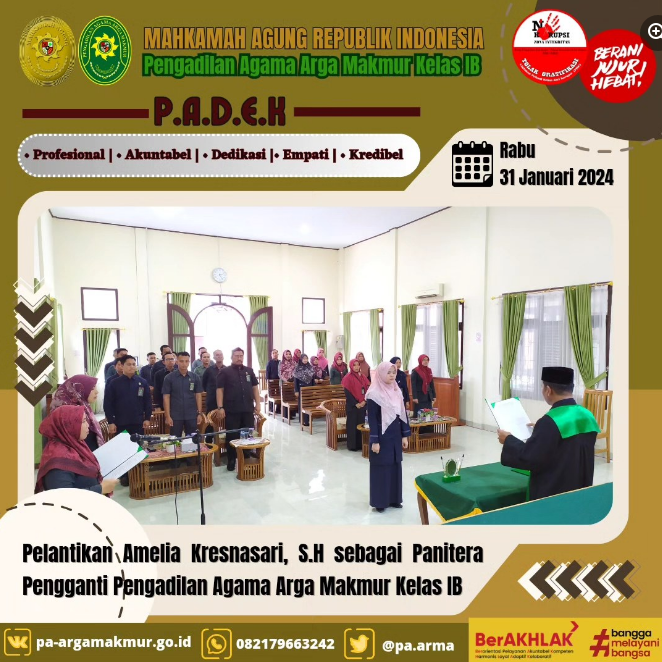 310124 Pelantikan PP 1