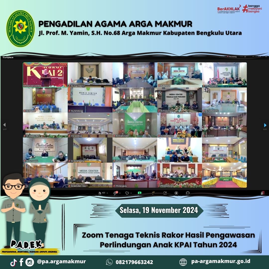 Zoom Tenaga Teknis Rakor Hasil Pengawasan Perlindungan Anak KPAI 1
