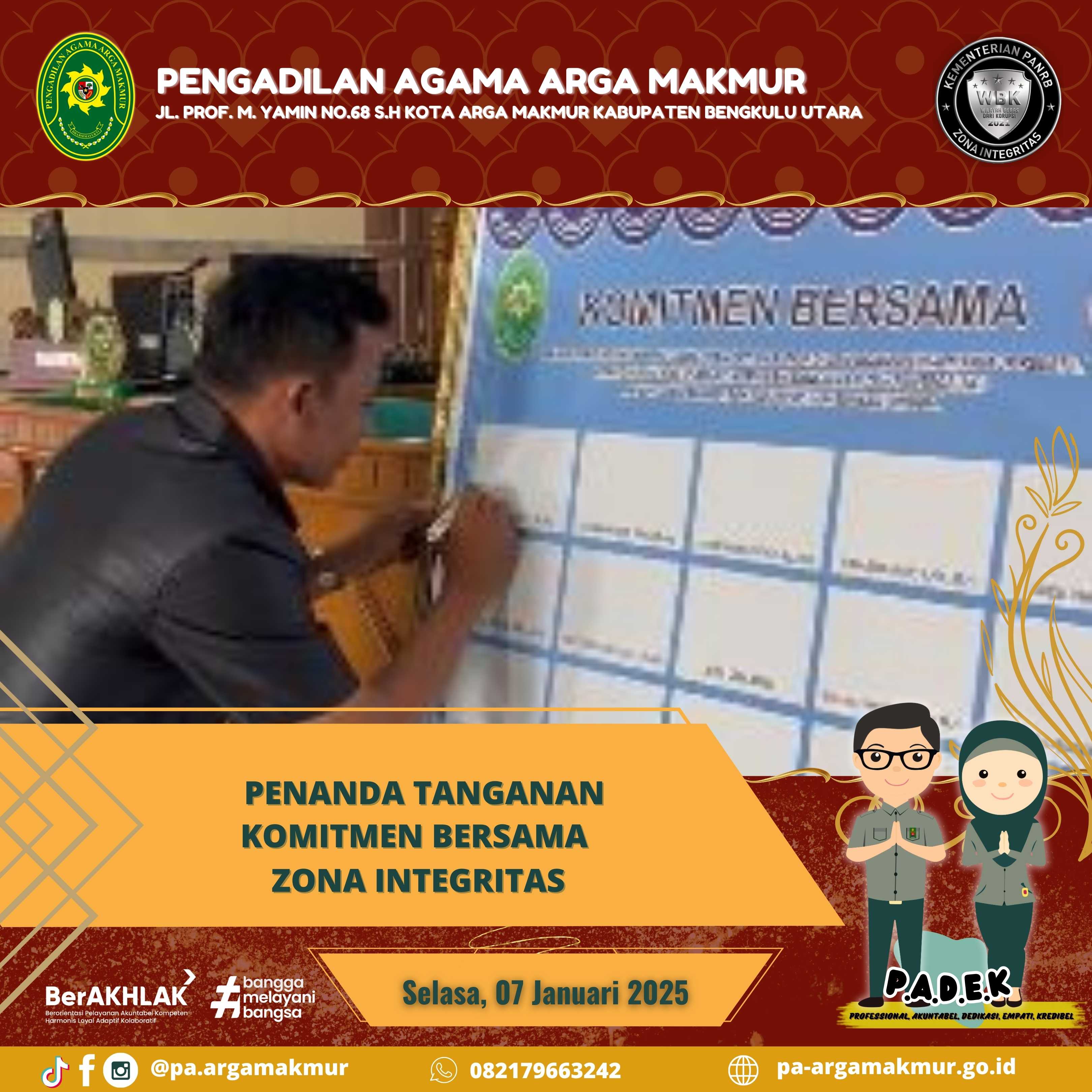 070125 Komitmen Bersama 1