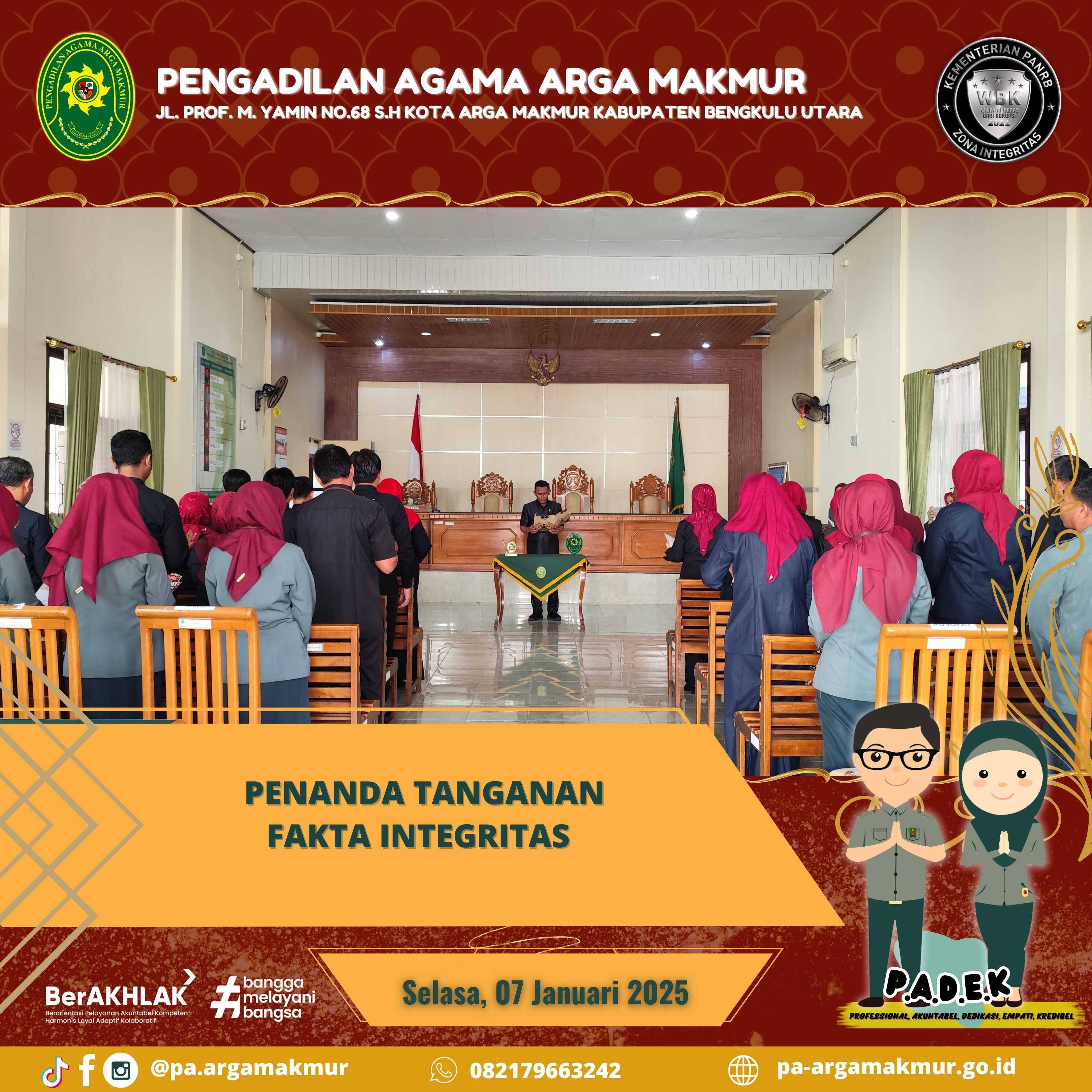 070125 Penandatanganan Fakta Integritas 1