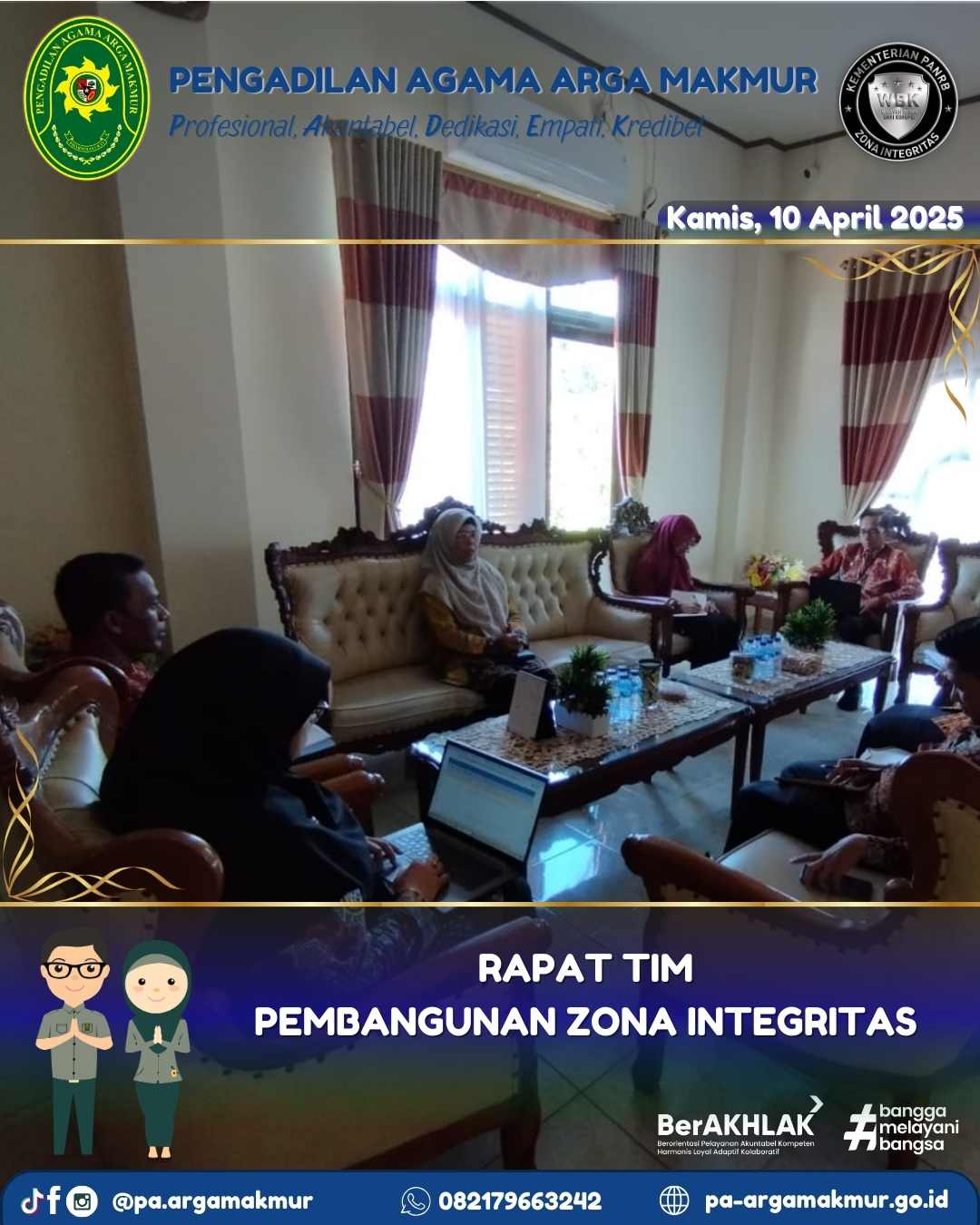 100425 Rapat TIM Pembangunan ZI 3