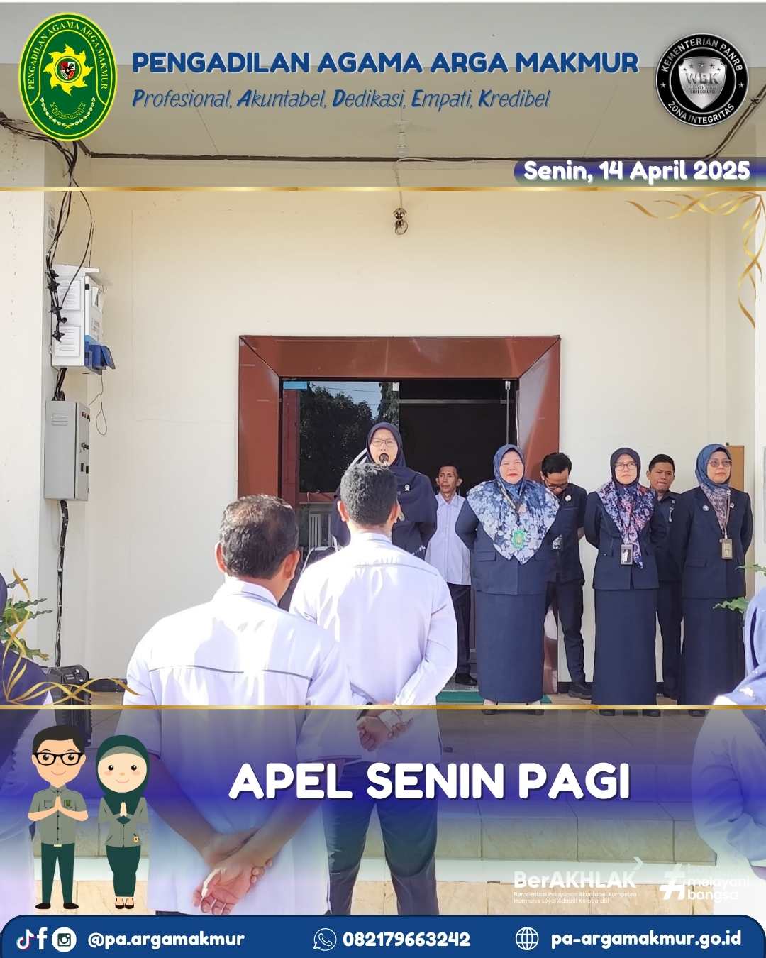 140425 Apel Senin Pagi 1