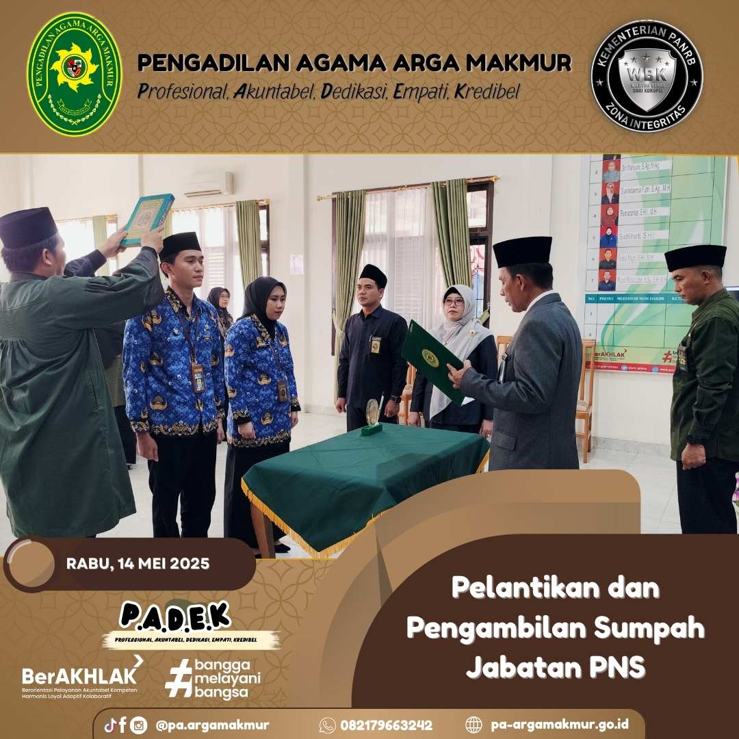 140525 Pelantikan dan Pengambilan Sumpah Jabatan PNS 3