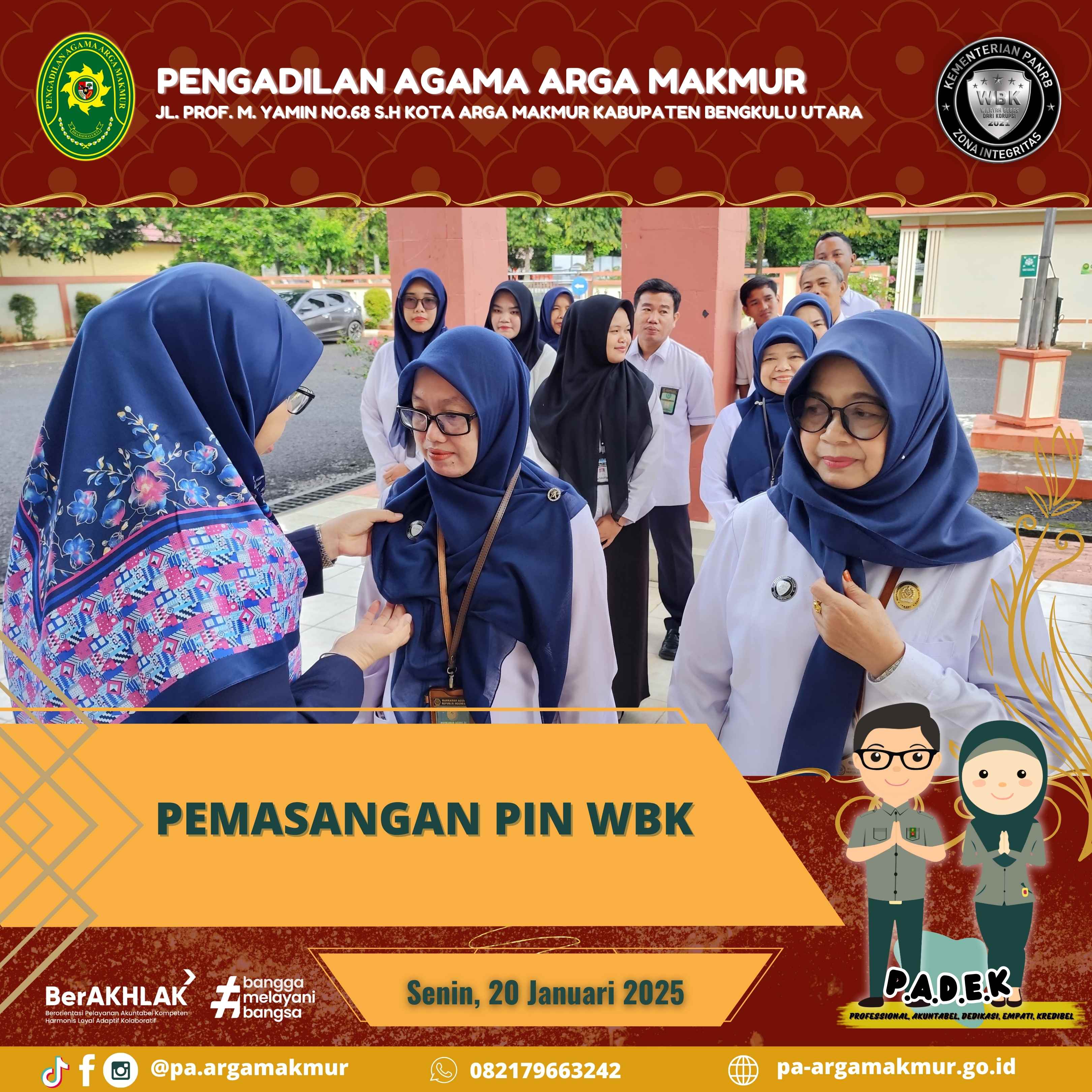 200125 Pemasangan PIN WBK 3