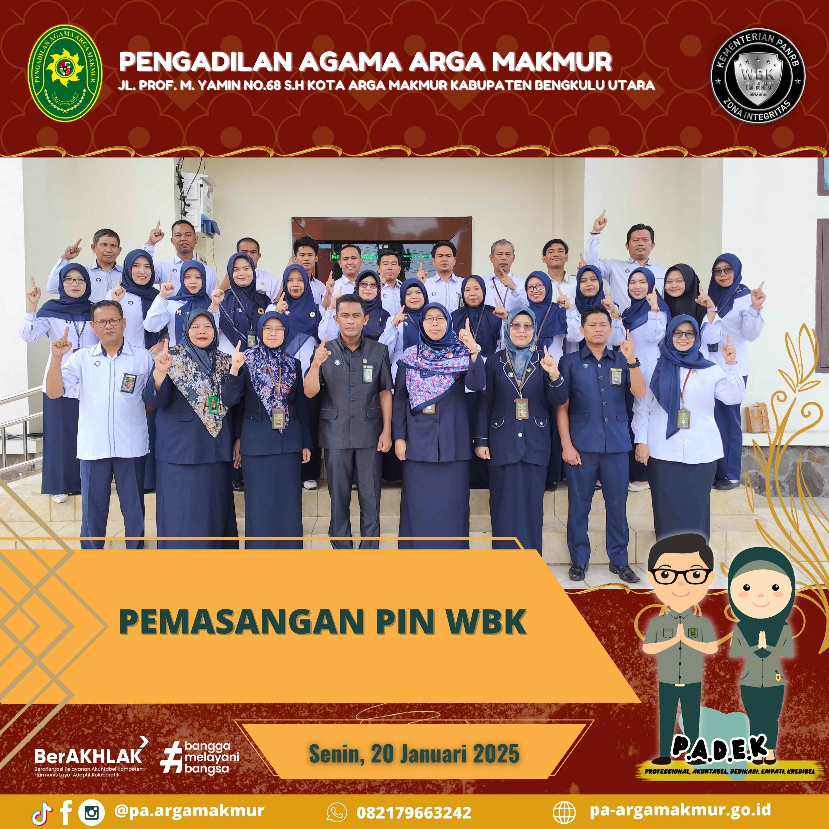 200125 Pemasangan PIN WBK 4