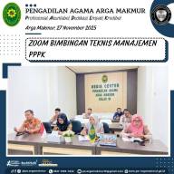 Biro Kepegawaian Mahkamah Agung RI dan BKN Selenggarakan Bimtek Manajemen PPPK Secara Daring