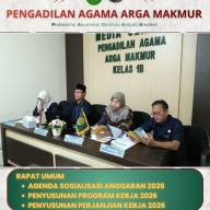 Rapat Umum Sosialisasi Anggaran dan Penyusunan Program Kerja Tahun 2026