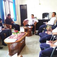 Rapat Monev Mingguan Kesekretariatan serta tindaklanjud atas hasil Pengawasan Hatibinwasda bagian Kesekretaritan