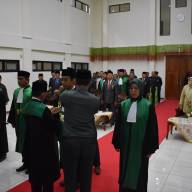 Pelantikan Ketua PA Arga Makmur