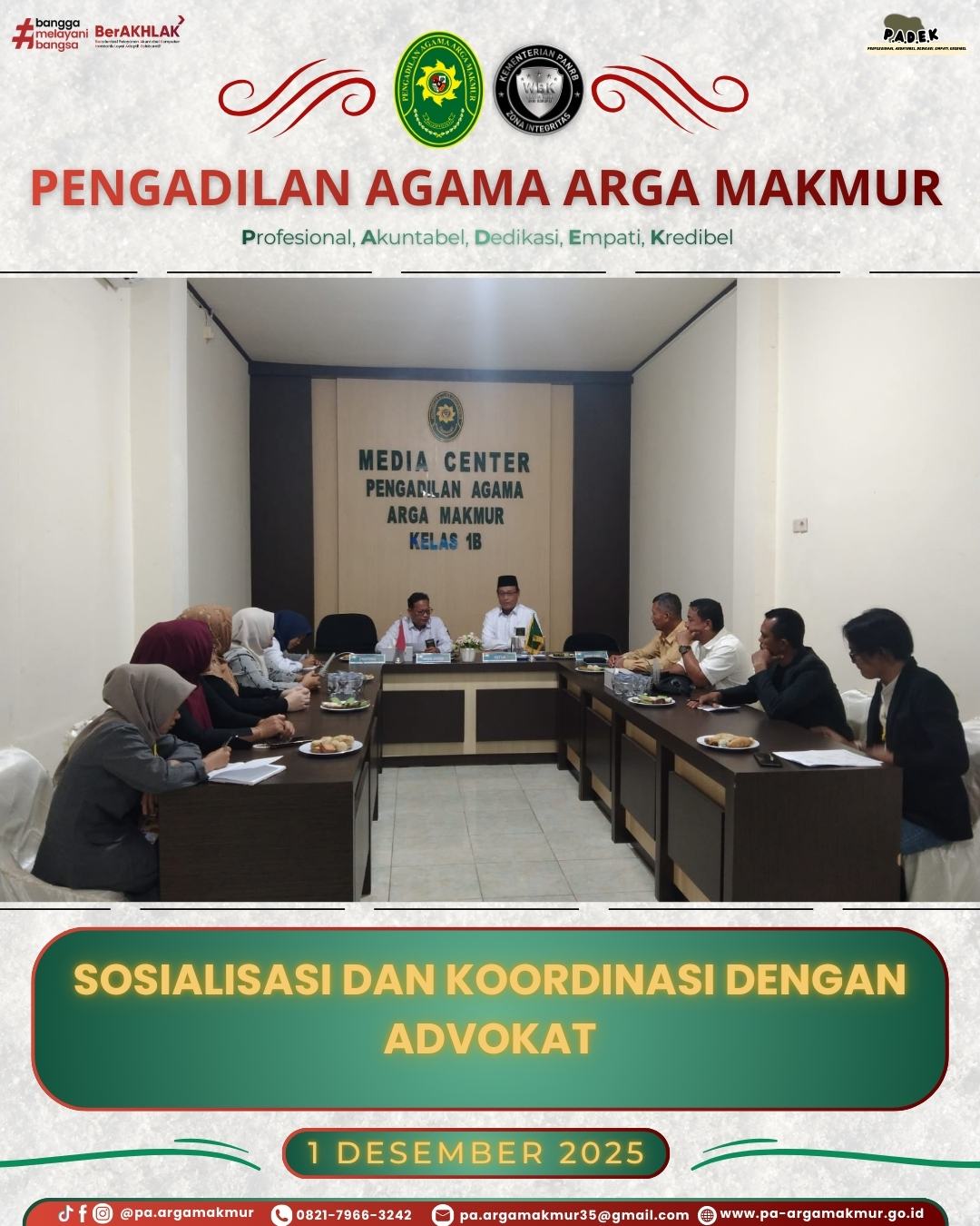 011225 Koordinasi dengan ADVOKAT 1