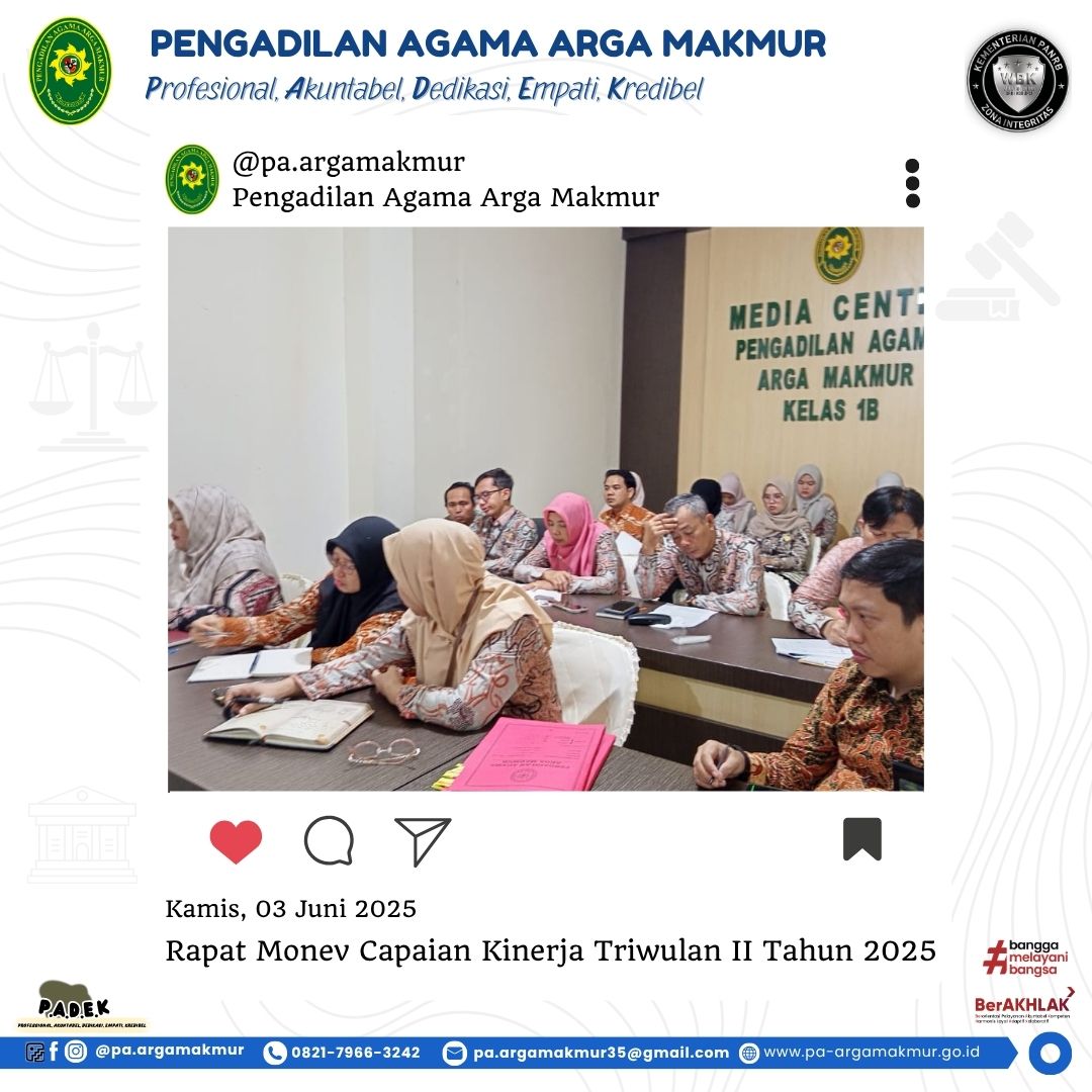 030725 Monev Capaian Kinerja TW II 2