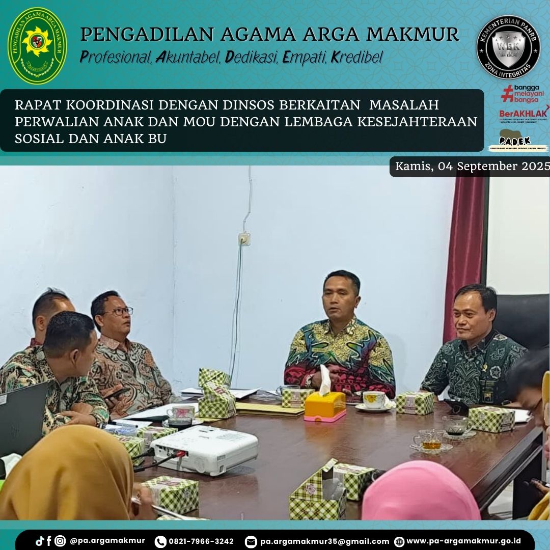 040925 Rapat Koordinasi dg DINSOS BU 1