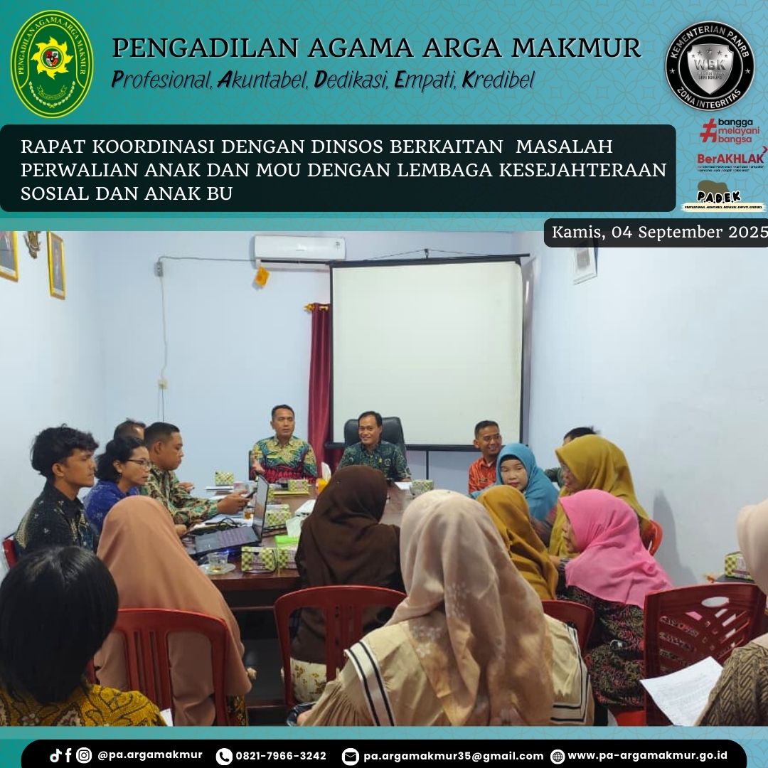 040925 Rapat Koordinasi dg DINSOS BU 2