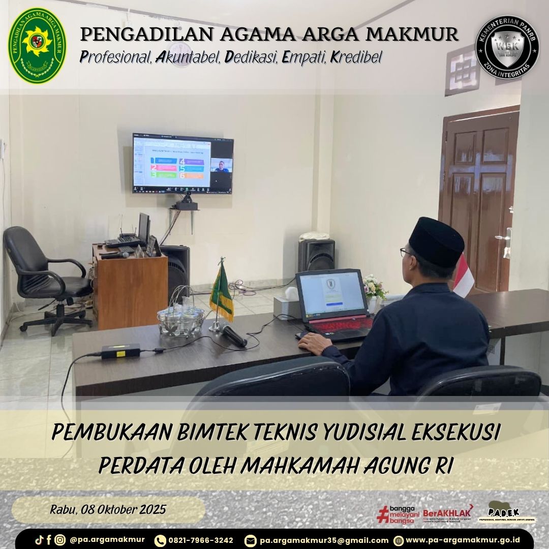 081025 Pembukaan Bimtek Eksekusi 2