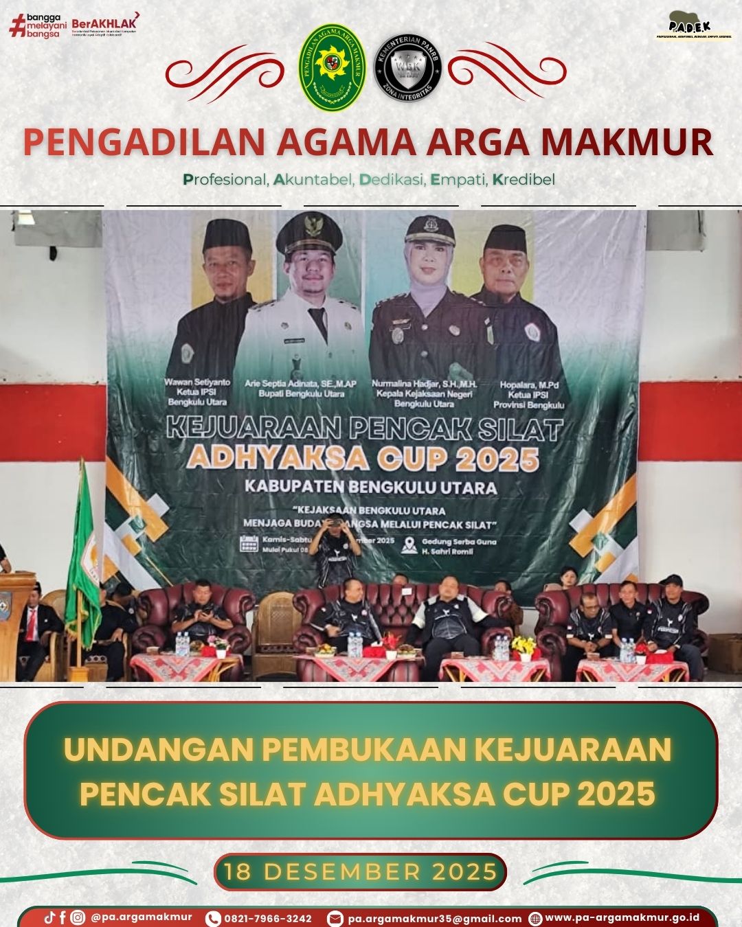 181225 Pembukaan Pencak Silat 1