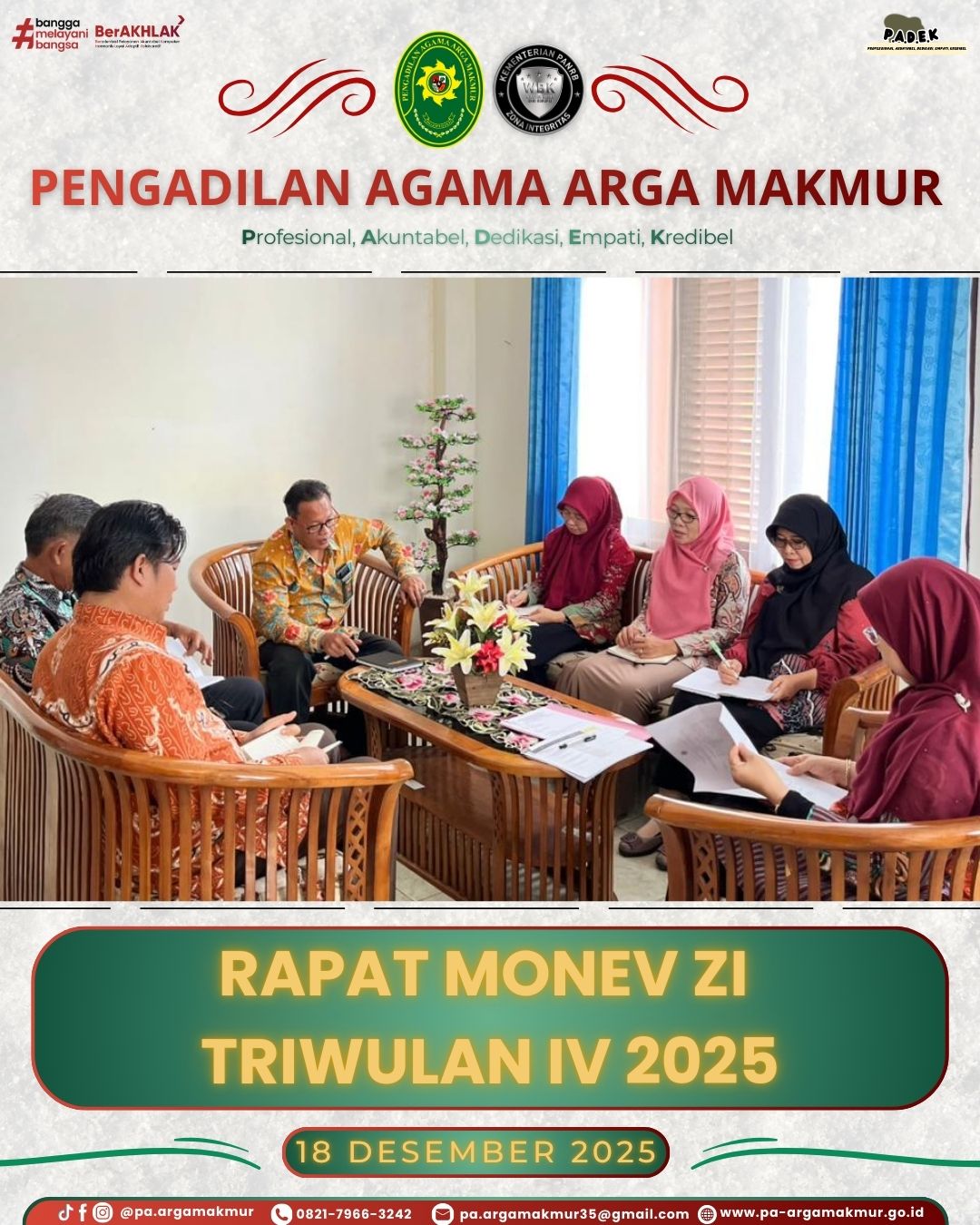 181225 Rapat Monev ZI TW IV 1