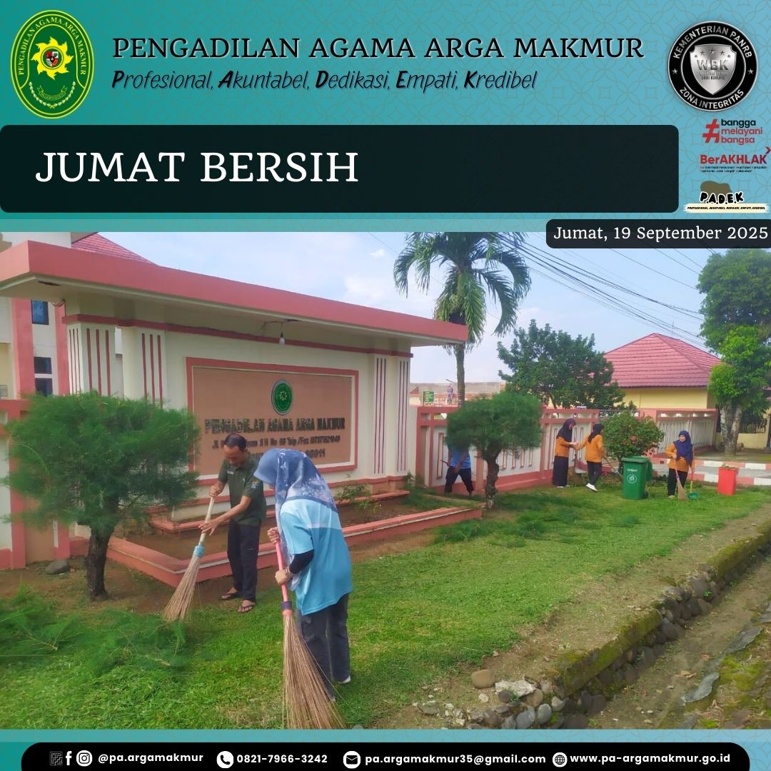190925 Jumat Bersih 1