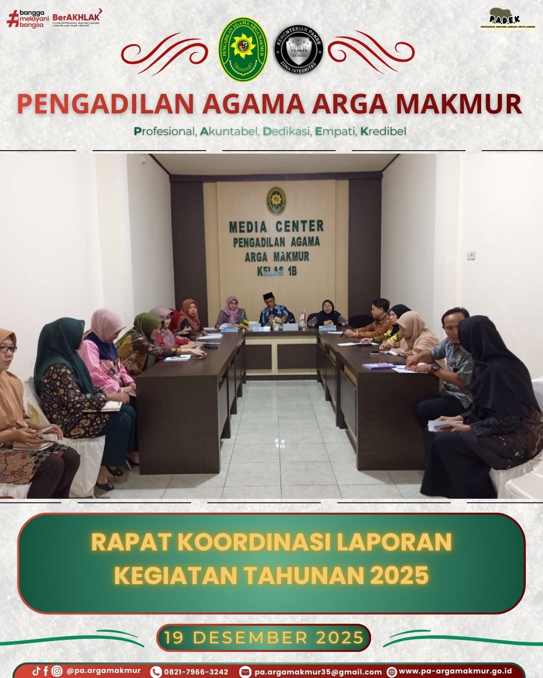 191225 Rapat Koordinasi Laporan Pelaksaaan Kegiatan 2