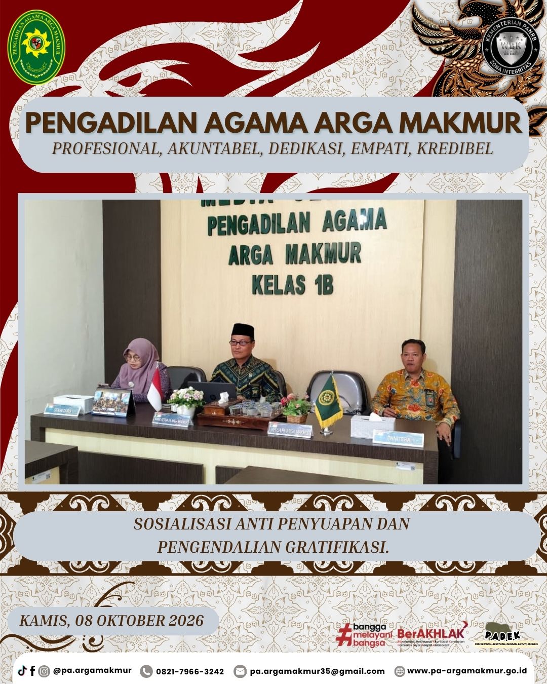 081026 Sosialisas Anti Penyuapan dan Gratifikasi 1