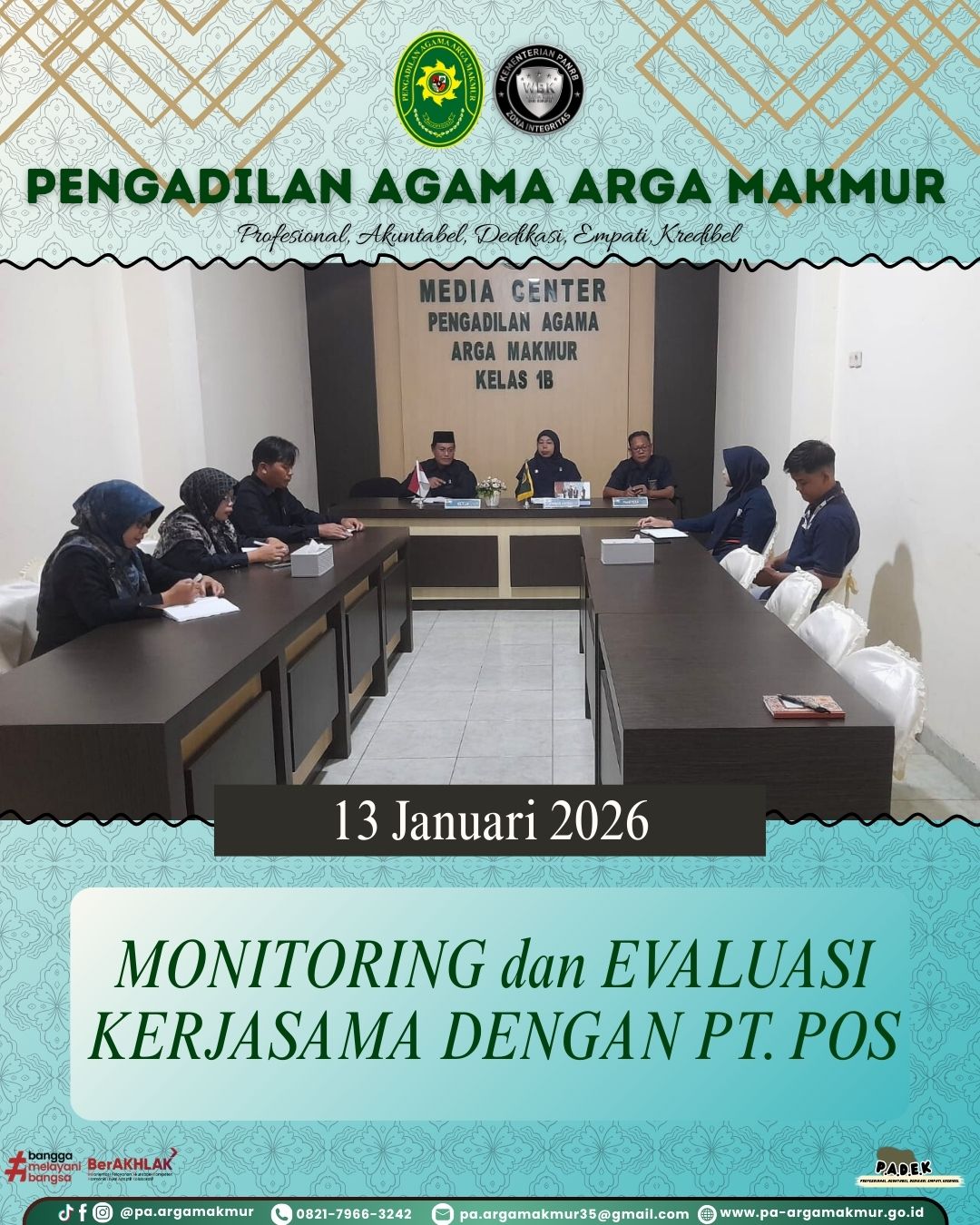 130126 Rapat Monev PT POS 2