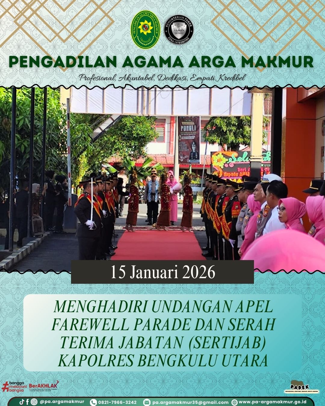 150126 Sertijab Kapolres 1