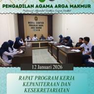 PA Arga Makmur Gelar Rapat Penyusunan Program Kerja Tahun 2026