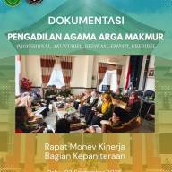 Evaluasi Berkelanjutan untuk Optimalisasi Kinerja Kepaniteraan PA Arga Makmur