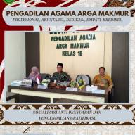 Ikuti Sosialisasi Anti Penyuapan dan Pengendalian Gratifikasi oleh Mahkamah Agung RI